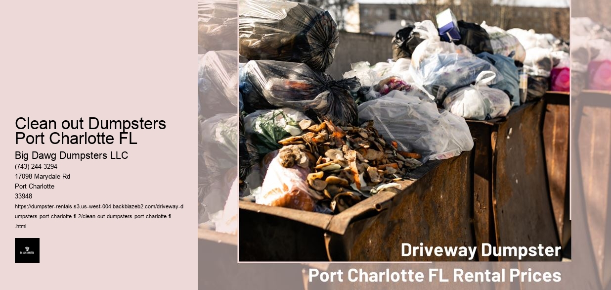 Driveway Dumpsters Port Charlotte FL