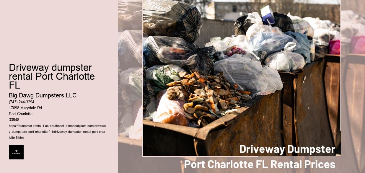 Dumpster Rental Port Charlotte FL