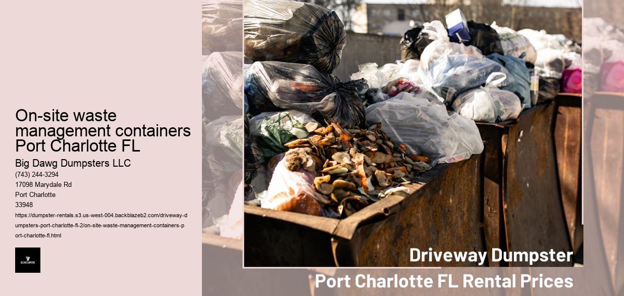 Waste management for homeowners Port Charlotte FL