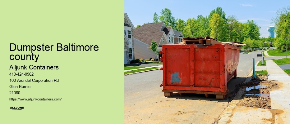Dispose of construction waste