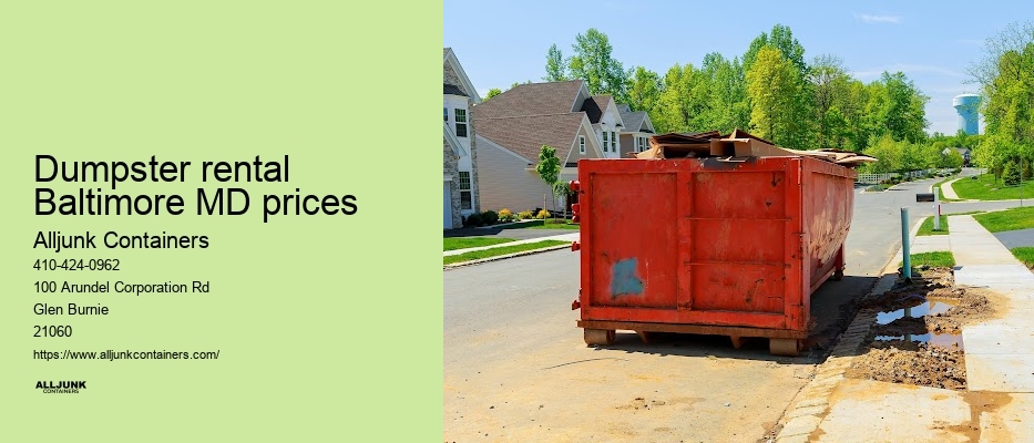 Waste management Baltimore city