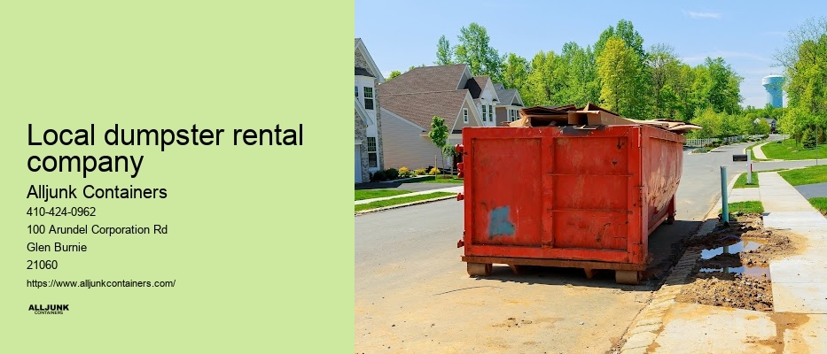Affordable dumpster rental