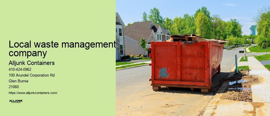 Baltimore county dumpster rental