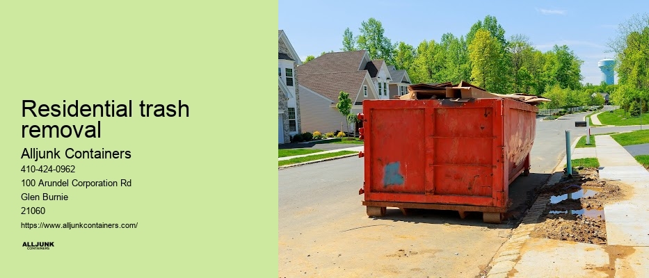 Dumpster rental Baltimore MD prices
