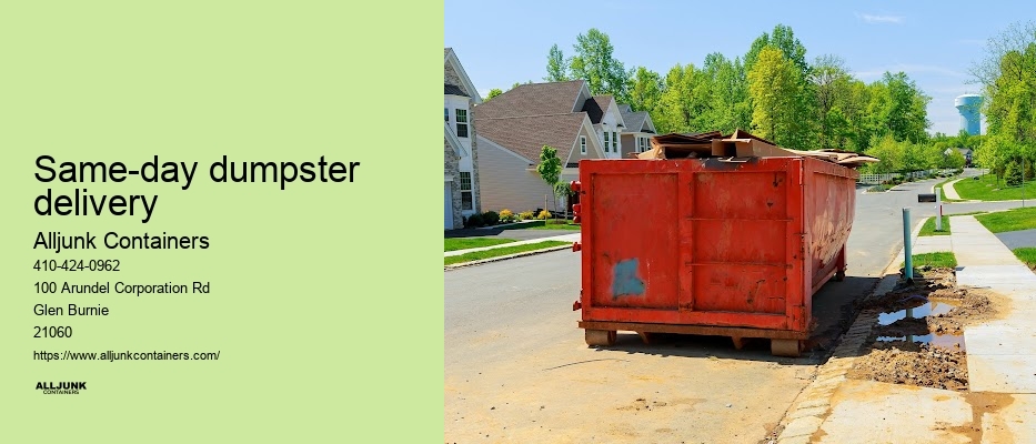 Yard waste Baltimore city