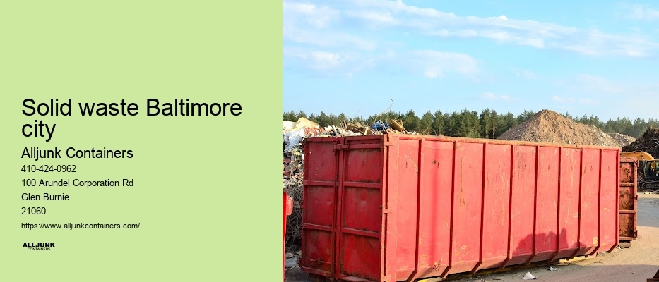 Yard waste Baltimore city