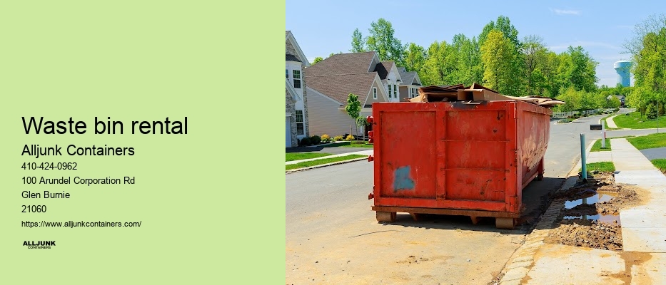 Dumpsters Baltimore