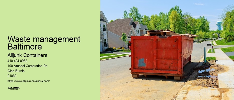 Trash removal Baltimore MD